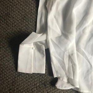 Club Monaco Tops - Cream silk button front blouse from Club Monaco Club Monaco Tops - Cream silk button front blouse from Club Monaco